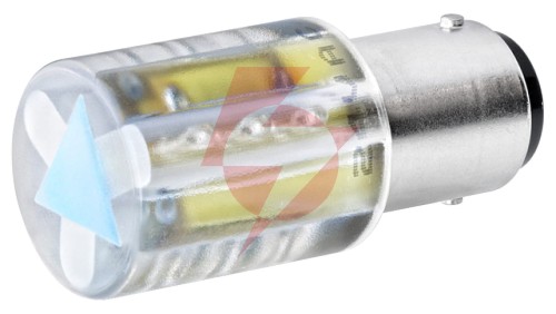 Dioda LED BA15d czerwona 24V AC_DC 8WD4428-6XB