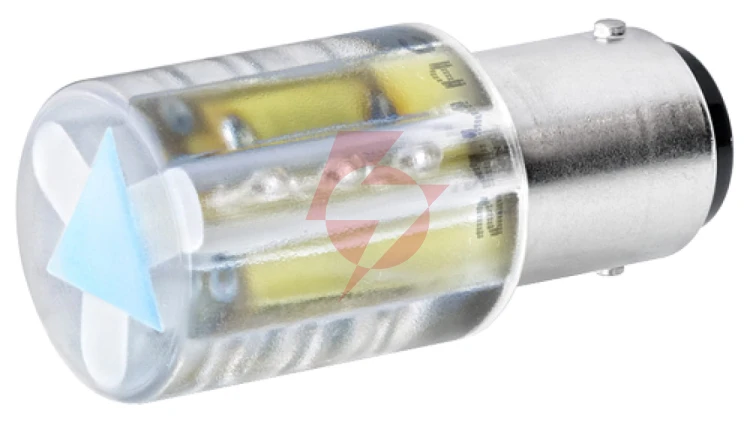 Dioda LED BA15d czerwona 24V AC_DC 8WD4428-6XB