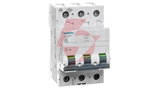 Wyłącznik nadprądowy 3P C 40A 6kA AC SENTRON 5SL6340-7