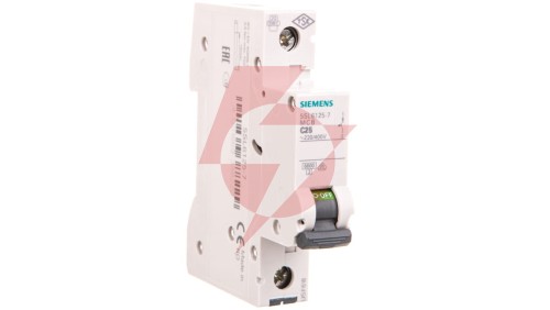 Wyłącznik nadprądowy 1P C 25A 6kA AC SENTRON 5SL6125-7