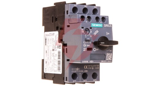 Wyłącznik silnikowy 3P 4kW 5,5-8A 1Z 1R S00 3RV2011-1HA15