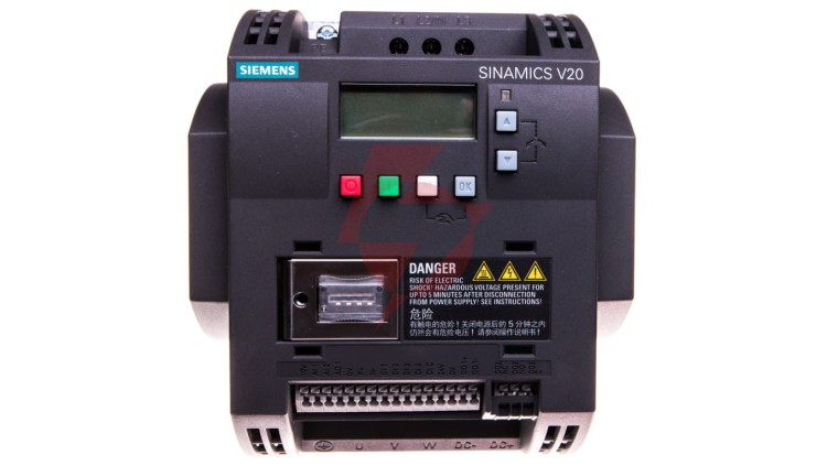 Falownik Uwe=400V, Uwy=3x400V/8,8A 4,0kW Sinamics V20 6SL3210-5BE24-0UV0