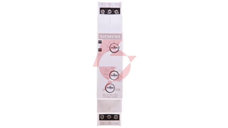 Przekaźnik czasowy 1P 3A 0,05sek-100h 12-240V AC/DC wielofunkcyjny 7PV1508-1AW30