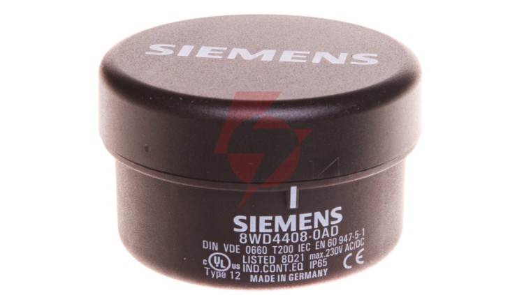 Moduł przyłączeniowy z pokrywką montaż na rurze do kolumn 70mm przyłącza śrubowe IP65 8WD4408-0AA