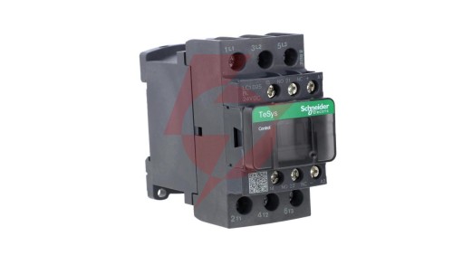TeSys Deca Stycznik mocy 25A 3P 24V DC 1Z 1R LC1D25BL
