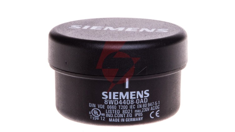 Moduł przyłączeniowy z pokrywką montaż na rurze do kolumn 70mm przyłącza sprężynowe IP65 8WD4408-0AD