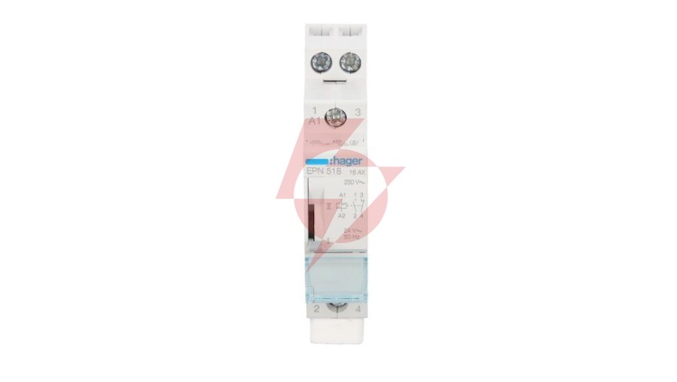 Przekaźnik bistabilny 24VAC/12VDC 1NO+ 1NC 16A EPN518