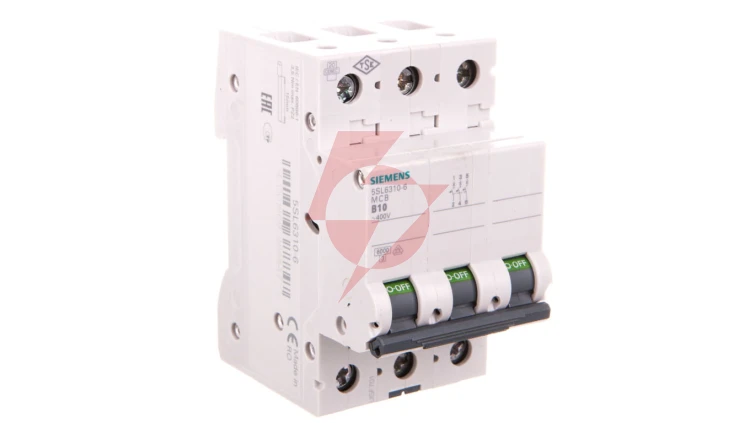Wyłącznik nadprądowy 3P B 10A 6kA AC SENTRON 5SL6310-6