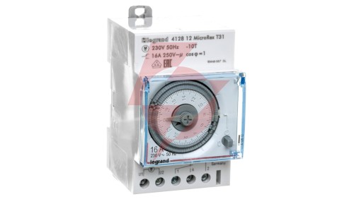 Programator analogowy 16A 250V dobowy jednokanałowy MicroRex 412812