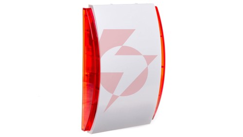 Sygnalizator akustyczny wewnętrzny biało/ czerwony Grade 2 SPW-210 R