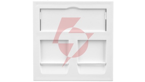 Adapter M45 dla 2xRJ45 biały DTG-2RM RW1 6119292
