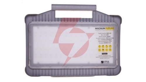 Lampa robocza / naświetlacz roboczy MAGNUM FUTURE 32W 230V z gniazdami PL-FR /funkcja przedłużacza 2x16A/ 247002