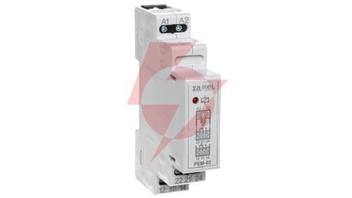 Przekaźnik elektromagnetyczny 24V AC/DC 2x8A PEM-02/024 EXT10000096