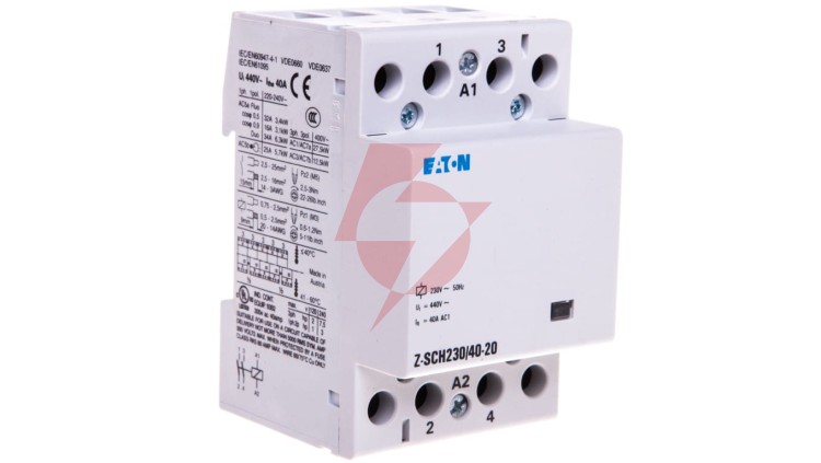 Stycznik modułowy 40A 2Z 0R 230V AC Z-SCH230/40-20 248855