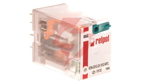 Przekaźnik przemysłowy 2P 12V DC AgNi R2N-2012-23-1012-WTL 860677