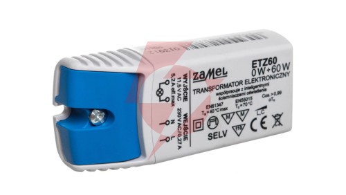 Transformator elektroniczny 230/11,5V 0-60W ETZ60 LDX10000042
