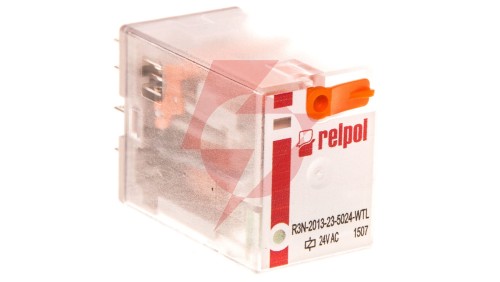 Przekaźnik przemysłowy 3P 24V AC AgNi R3N-2013-23-5024-WTL 860683