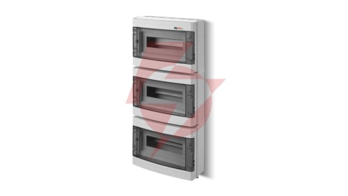 Rozdzielnica modułowa 3x12 natynkowa IP40 EP-LUX PLUS RN 3/36 (N+PE) 1908-01