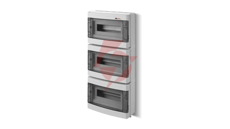 Rozdzielnica modułowa 3x12 natynkowa IP40 EP-LUX PLUS RN 3/36 (N+PE) 1908-01