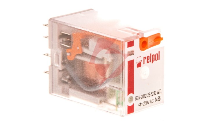 Przekaźnik przemysłowy 2P 230V AC AgNi R2N-2012-23-5230-WTL