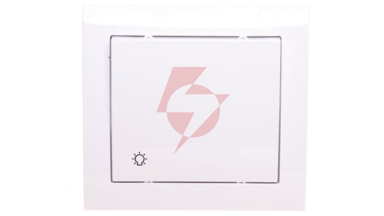 KIER Przycisk /światło/ biały ŁP-5W/00