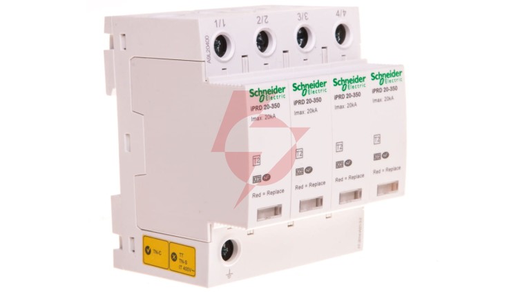 Ogranicznik przepięć Typ T2 4P 20kA iPRD-20-20kA-350V-4P A9L20400
