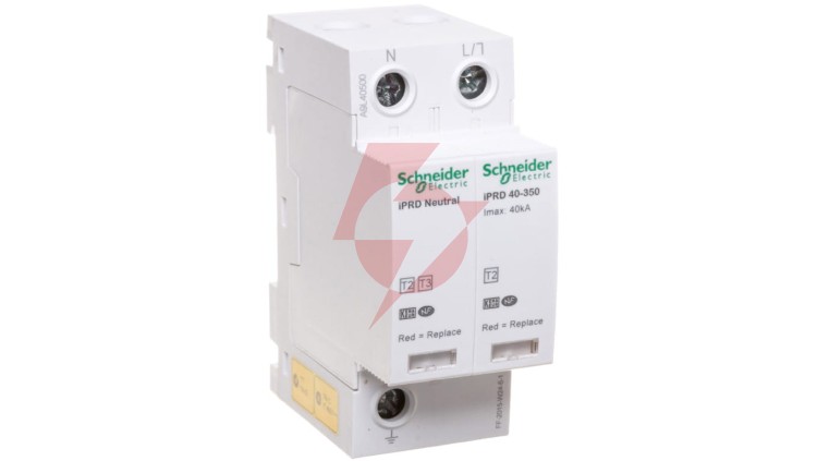Ogranicznik przepięć Typ T2 1P+N 40kA iPRD-40-40kA-350V-1PN A9L40500