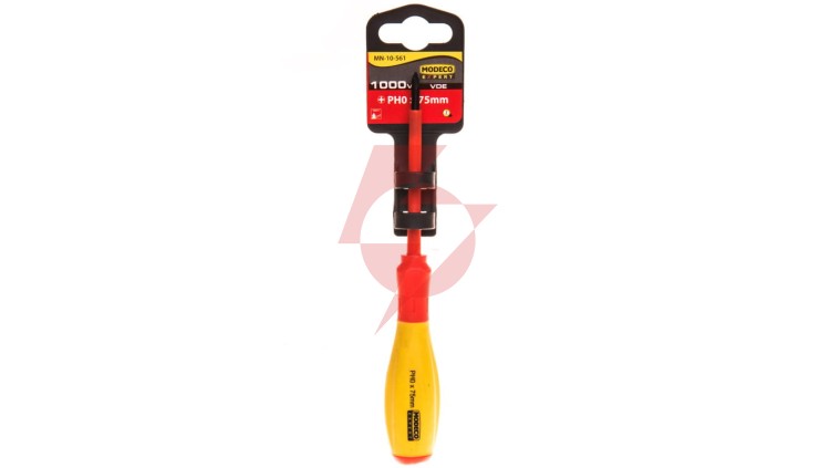 WKRĘTAK IZOLOWANY PH0 X 75 MM/1000V MN-10-561