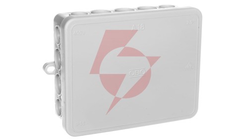 Puszka n/t odgałęźna 125x100x40mm 18 przepustów IP55 A 18 jasnoszara 2000410 /10szt./
