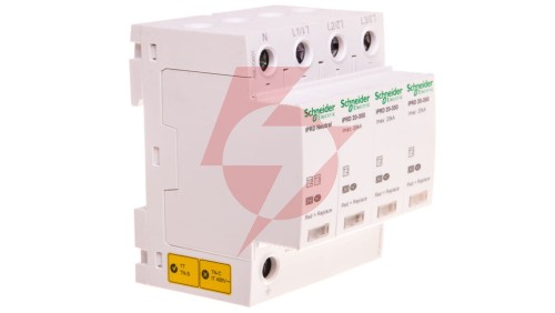 Ogranicznik przepięć Typ T2 3P 20kA ze stykiem pomocniczym iPRD-20r-20kA-350V-3PN A9L20601