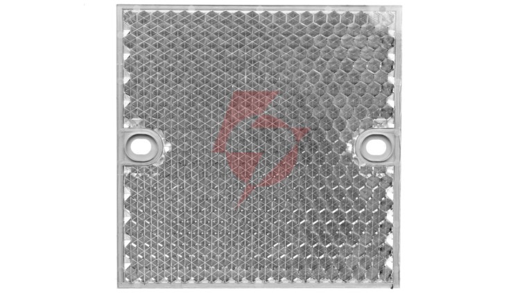 Odbłyśnik kwadratowy 80x80mm PMMA/ABS PL80A 1003865