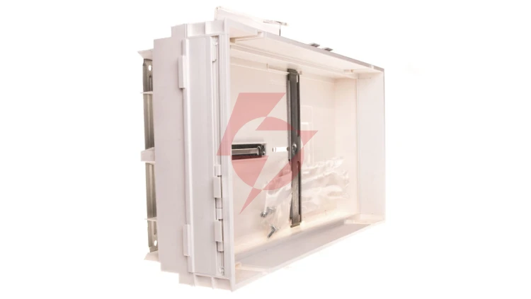 Płyta pola licznika 250x450mm z zamontowanymi krzyżakami biała U96N