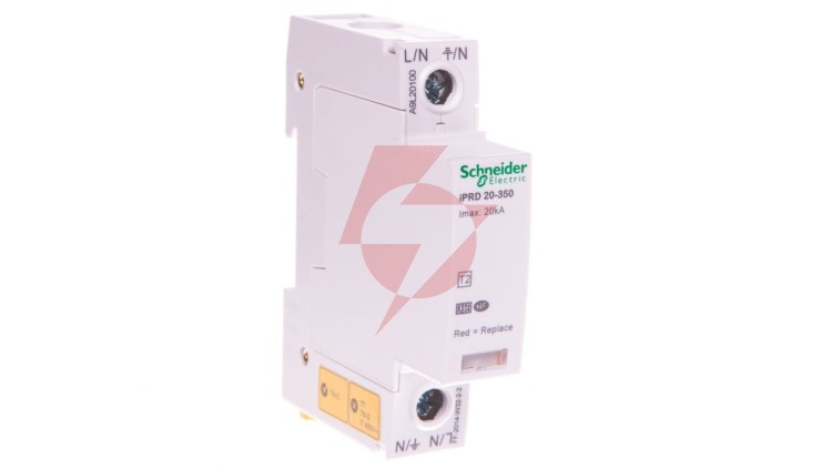 Ogranicznik przepięć Typ T2 1P 20kA iPRD-20-20kA-350V-1P A9L20100