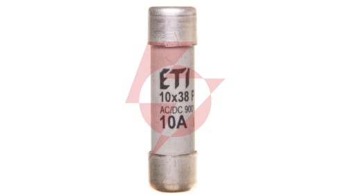 Wkładka bezpiecznikowa cylindryczna PV 10x38mm 10A gR 900V AC/DC CH10 002625031