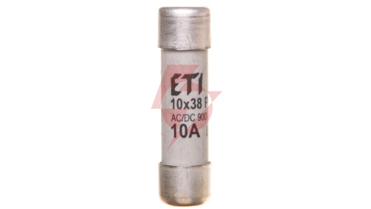 Wkładka bezpiecznikowa cylindryczna PV 10x38mm 10A gR 900V AC/DC CH10 002625031