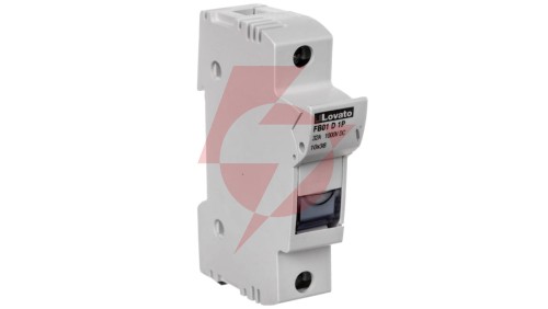Podstawa bezpiecznikowa do aplikacji fotowoltaicznych PV 1P 32A 1000V 10x38mm FB01D1P