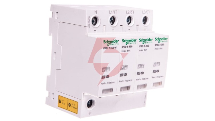Ogranicznik przepięć Typ T3 4P 8kA 1,1kV 350V iPRD A9L08600