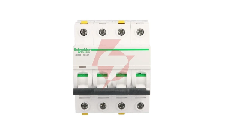 Wyłącznik nadprądowy 4P C 40A 10kA AC iC60H-C40-4 Acti9 A9F07440