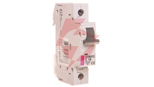 Wyłącznik nadprądowy 1P C 16A 6kA AC ETIMAT 6 002141516