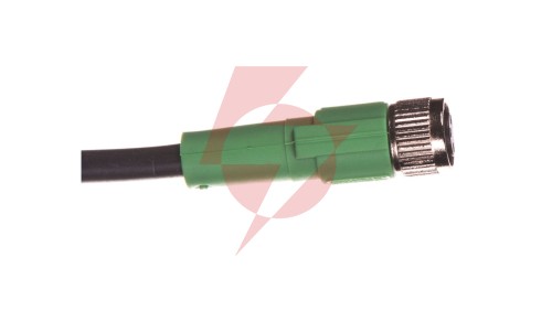 Kabel do czujnika 3P 5m wolny koniec przewodu gniazdo proste M8 SAC-3P- 5,0-PUR/M 8FS 1669628