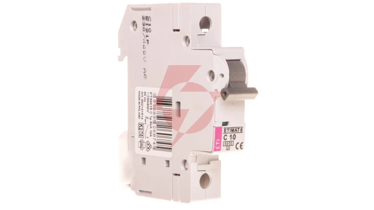 Wyłącznik nadprądowy 1P C 10A 6kA AC ETIMAT 6 002141514