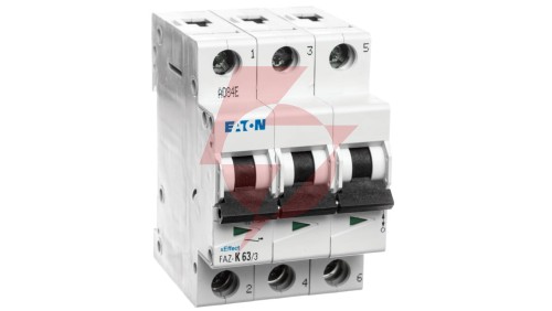 Wyłącznik nadprądowy 3P K 63A 15kA AC FAZ K63/3 278917