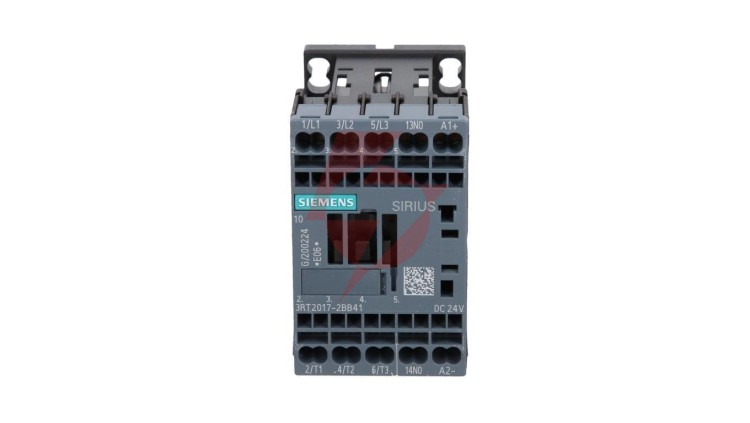 Stycznik mocy 12A 3P 24V DC 1Z 0R S00 3RT2017-2BB41