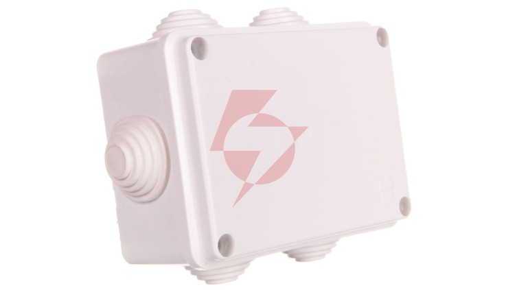 FAST-BOX Puszka hermetyczna n/t 110x80x50mm pusta IP55 biała 0244-00