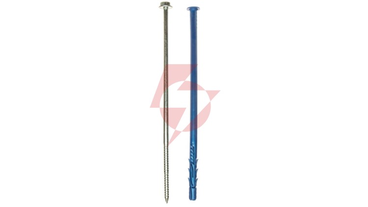 Kołek ramowy Rawlplug R-FF1-N-10K240, do mocowania półek, ram, uchwytów 10×240 mm