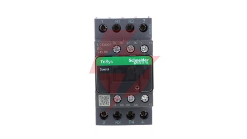 TeSys Deca Stycznik mocy 20A 4P 24V DC 1Z 1R LC1D098BD