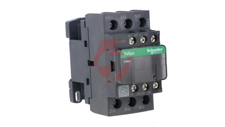 TeSys Deca Stycznik mocy 25A 3P 24V AC 1Z 1R LC1D25B7
