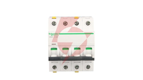 Wyłącznik nadprądowy 4P C 32A 10kA AC iC60H-C32-4 Acti9 A9F07432