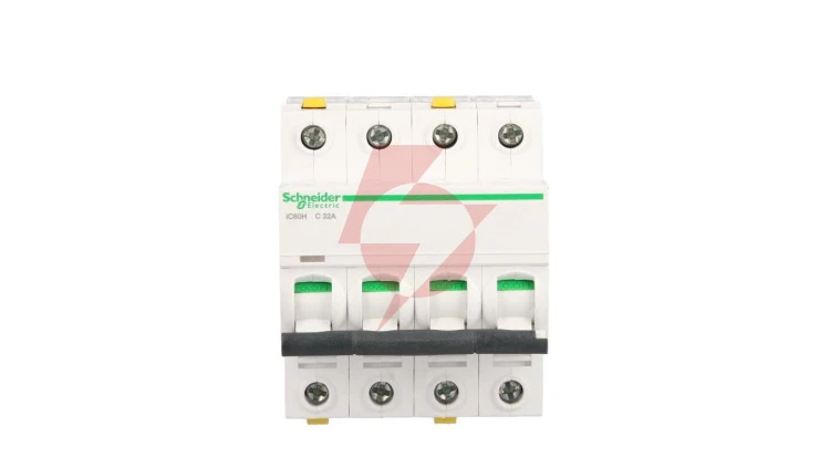 Wyłącznik nadprądowy 4P C 32A 10kA AC iC60H-C32-4 Acti9 A9F07432