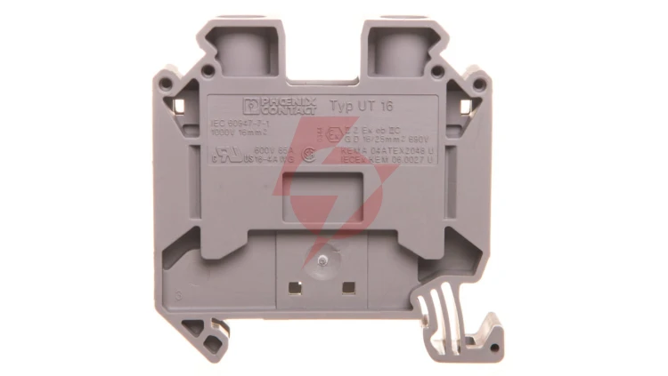 Złączka szynowa 2-przewodowa 1,5-25mm2 szara UT 16 3044199